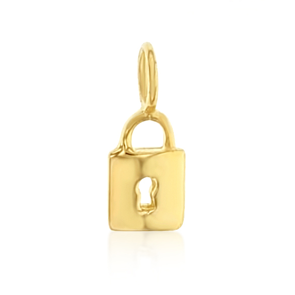 9Y MINI PADLOCK CHARM | Golden Mile Jewellery Manufacturers - Website